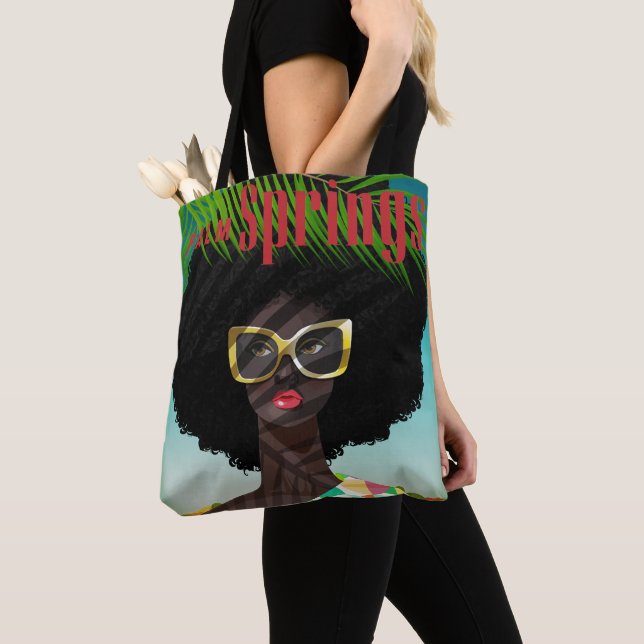 Bolsa Tote Perfectly Palm Springs (Close Up)