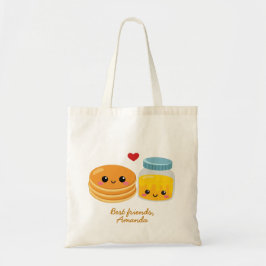 Bolsa Tote Perfeito fósforo Pancake Kawaii — xarope de maçã