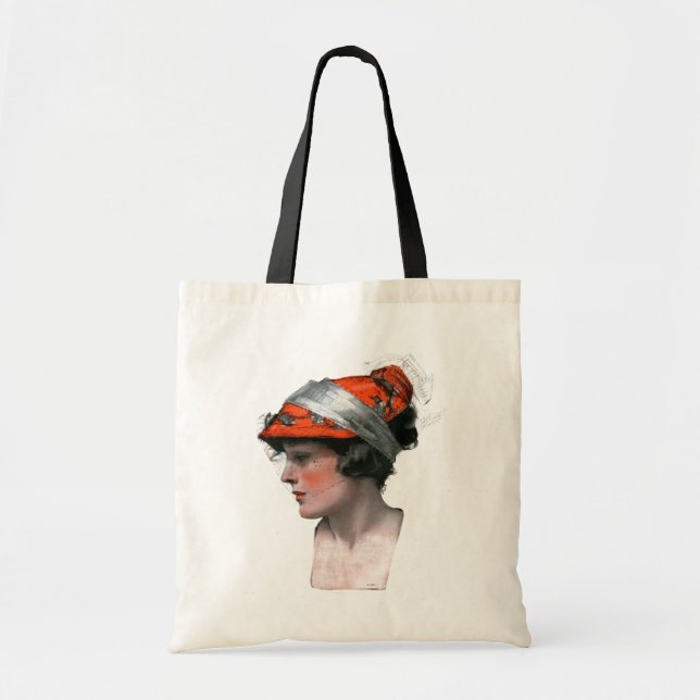 Bolsa Tote Perfil da mulher (Frente)