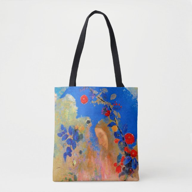 Bolsa Tote Perfil debaixo de um arco, Redon (Frente)