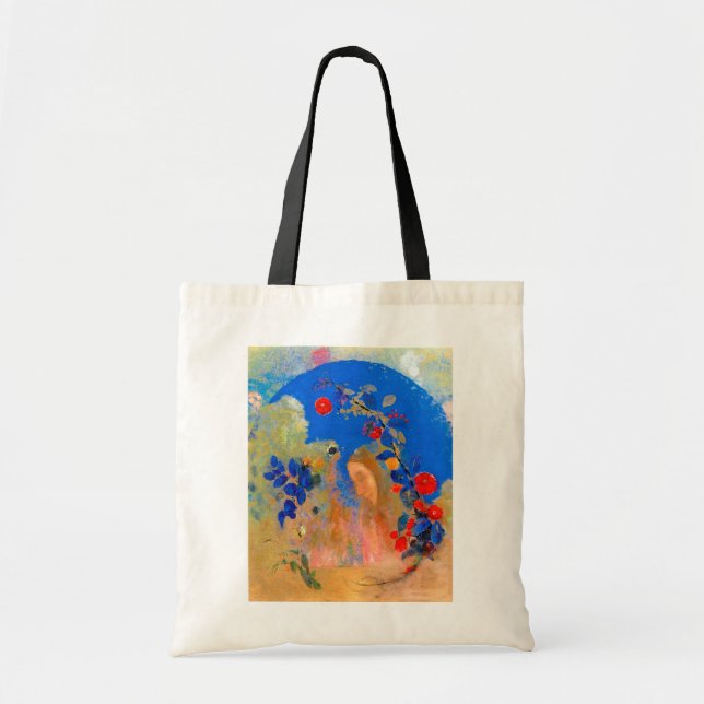 Bolsa Tote Perfil debaixo de um arco, Redon (Frente)