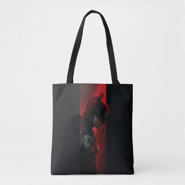 Bolsa Tote Perfil do Bar Vermelho do Batman (Frente)