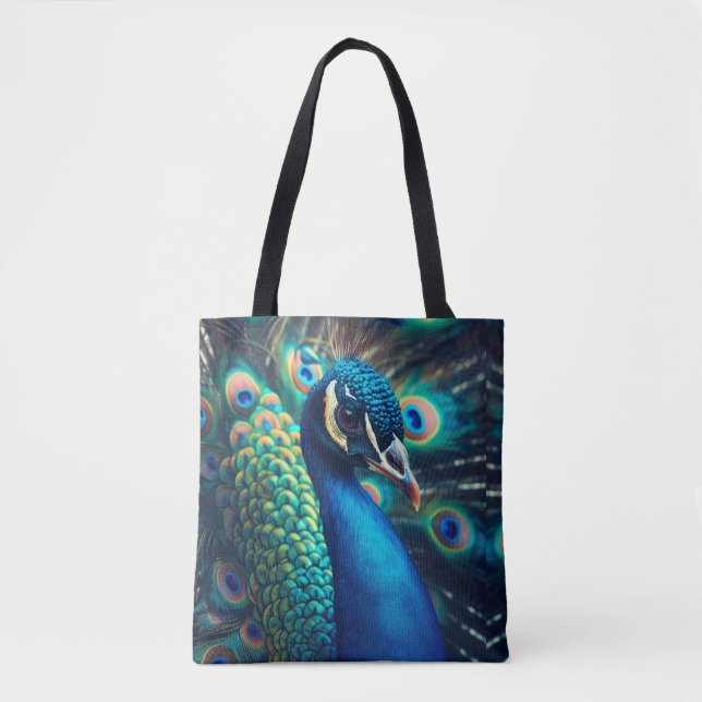 Bolsa Tote Perfil Peacock (Frente)