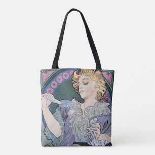 Bolsa Tote Perfume, Alphonse Mucha