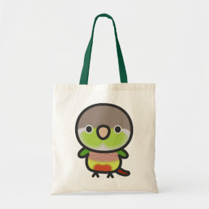 Bolsa Tote Periquito-de-bochecha-verde / Abacaxi