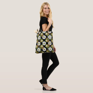 Bolsa Tote Pérolas De Flores E Camelos De Rosquinha Olivos Pr