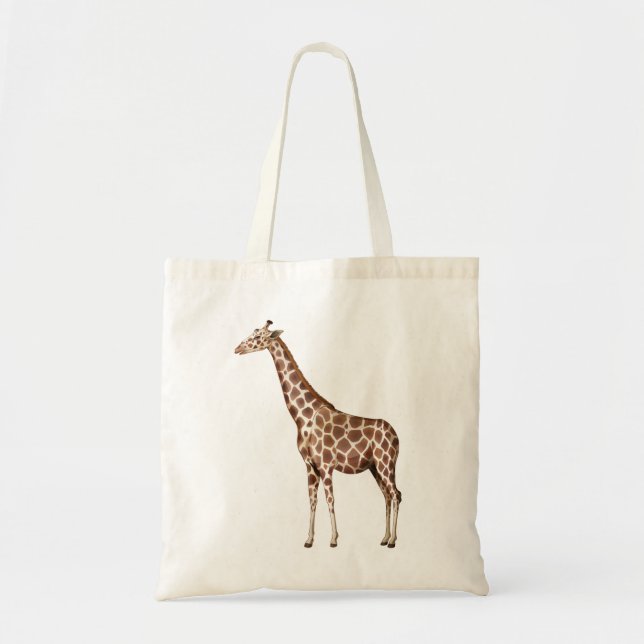 Bolsa Tote Personagem de desenho animado Giraffe (Frente)
