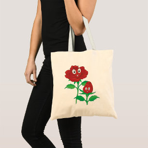 Bolsa Tote Personagens da Rosa Vermelha Feliz