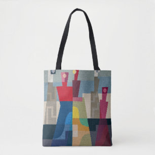 Bolsa Tote Personagens Sophie Taeuber-Arp