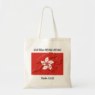 Bolsa Tote Personalização da escritura patriótica de FLAG