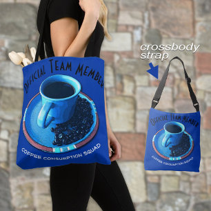 Bolsa Tote Personalização da Tipografia da Equipe de Consum