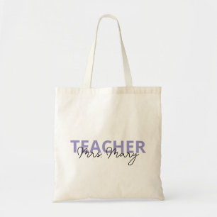 Bolsa Tote Personalização Nome do Professor, Agradecimento ao
