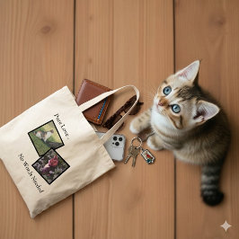 Bolsa Tote Personalizada Amante de Animais de Esti