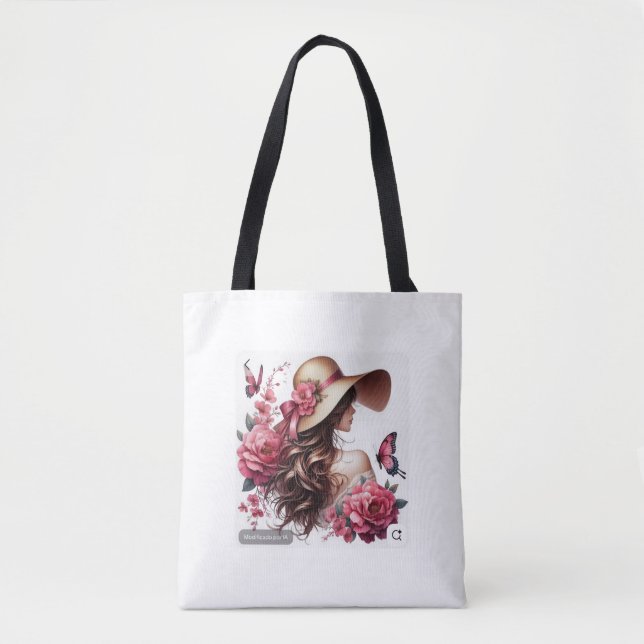 Bolsa Tote Personalizada com Estilo – Prática, Dur (Frente)