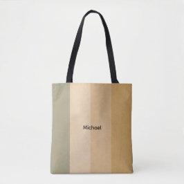 bolsa tote personalizada com listras decentes