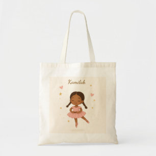 Bolsa Tote Personalizada de Bailarina para Meninas