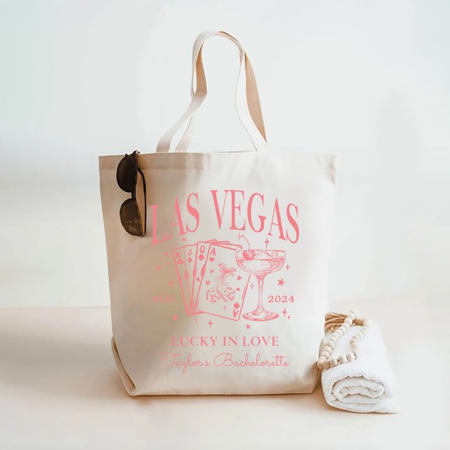 Bolsa Tote Personalizada Festa de solteira Las Vegas (Criador carregado)
