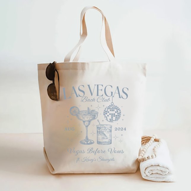 Bolsa Tote Personalizada Festa de solteira Las Vegas (Criador carregado)
