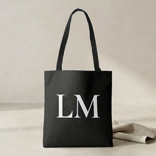 Bolsa Tote Personalizada: Grande Tela com Nome Per (Criador carregado)