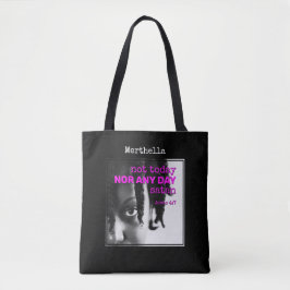 Bolsa Tote Personalizada NÃO HOJE SATÃ