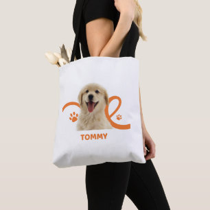 Bolsa Tote Personalizada para Cachorro Nome do C