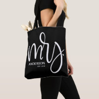 Personalizada Sra. ESTABLISHED - branca a preto