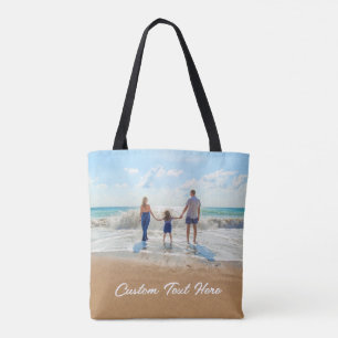 Bolsa Tote Personalizada sua barra de ferramentas de fotos co