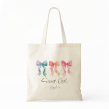 Bolsa Tote Personalizada Sweet Girl | Nome Persona