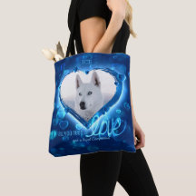 Personalizado 2 Foto, Pet Love Tribute Blue Neon H