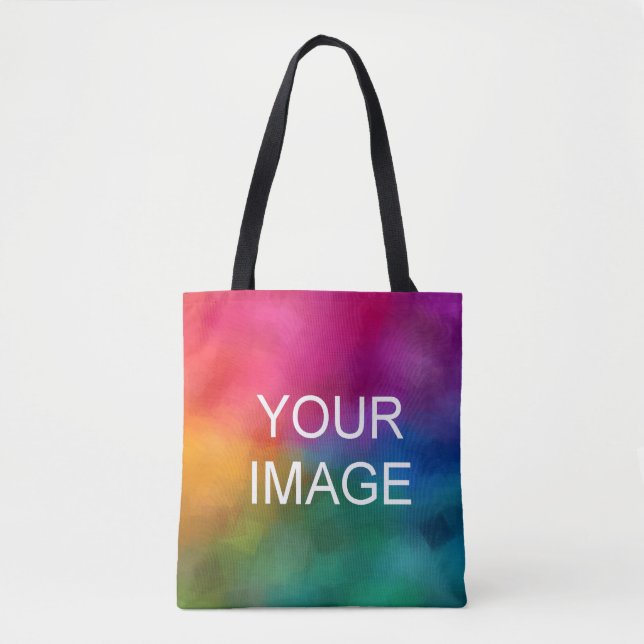 Bolsa Tote Personalizado Adicionar o Texto da Imagem Aqui Mod (Frente)
