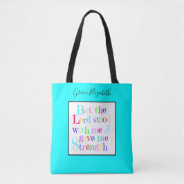 Bolsa Tote Personalizado Colorido, com Verso de Escritura