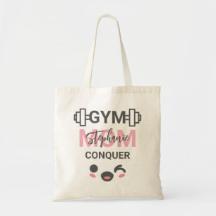 Bolsa Tote Personalizado Cute Kawaii Academia Mãe Conquistar 