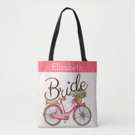 Bolsa Tote Personalizado de Brilho de Bicicleta