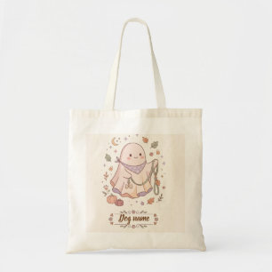 Bolsa Tote personalizado Dia das Bruxas Mãe de Cachorro Fanta