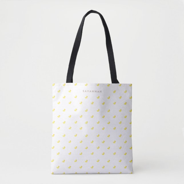 Bolsa Tote | personalizado Duckies de borracha (Frente)