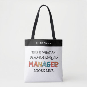 Bolsa Tote Personalizado Gestor Retro Fantástico Funny