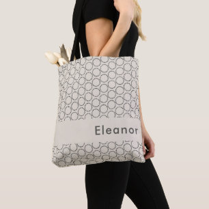 Bolsa Tote Personalizado Moderno do Século Médio Elegante