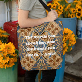 Bolsa Tote Personalizado Novo Ano Iraniano Iraniano Gift Khat