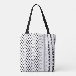 Bolsa Tote Personalizado Palestiniano Kufiya Concebido