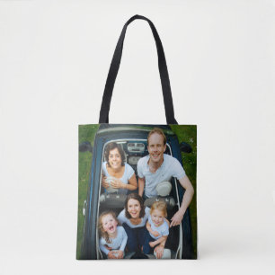 Bolsa Tote Personalizado Personalizado Sua Própria Bag de Fot