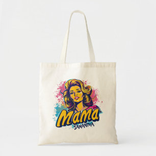 Bolsa Tote Personalizado Retro Mama Pop Art (14)