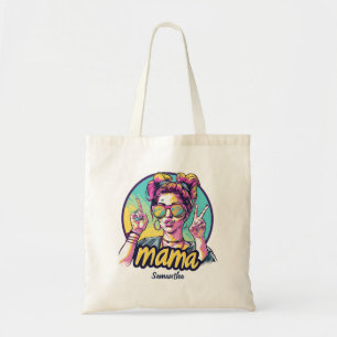 Bolsa Tote Personalizado Retro Mama Pop Art (19)