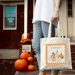 Bolsa Tote Personalizar a Colheita de Bombas de Fall Party