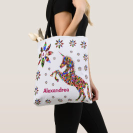 Bolsa Tote Personalizar a fantasia mágica do Unicórnio