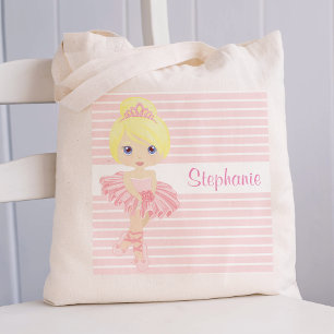 Bolsa Tote Personalizar Ballerina Loura Dois Lados Tote Bag