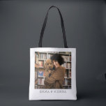Bolsa Tote Personalizar Foto 2 Face<br><div class="desc">Uma doce foto de uma jovem abraçando seu querido cachorro. Substitua esta foto marcadora por sua própria foto em qualquer tópico. Perfeito para animais de estimação,  fotos de família,  recém-casados,  BFF e muito mais!</div>