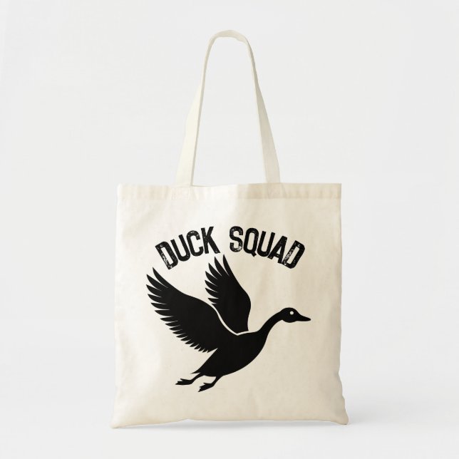 Bolsa Tote Personalizar Pássaro Migratório do Pato (Frente)