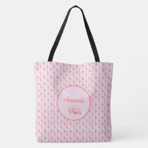 Personalizar Pink Flamingo Pattern Little Princess