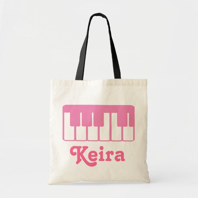 Bolsa Tote Personalizar uma barra de ferramentas de música pa (Frente)