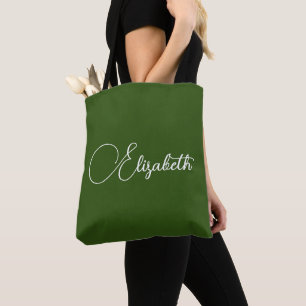 Bolsa Tote Personalizável Modelo de Tipografia do Seu Próprio